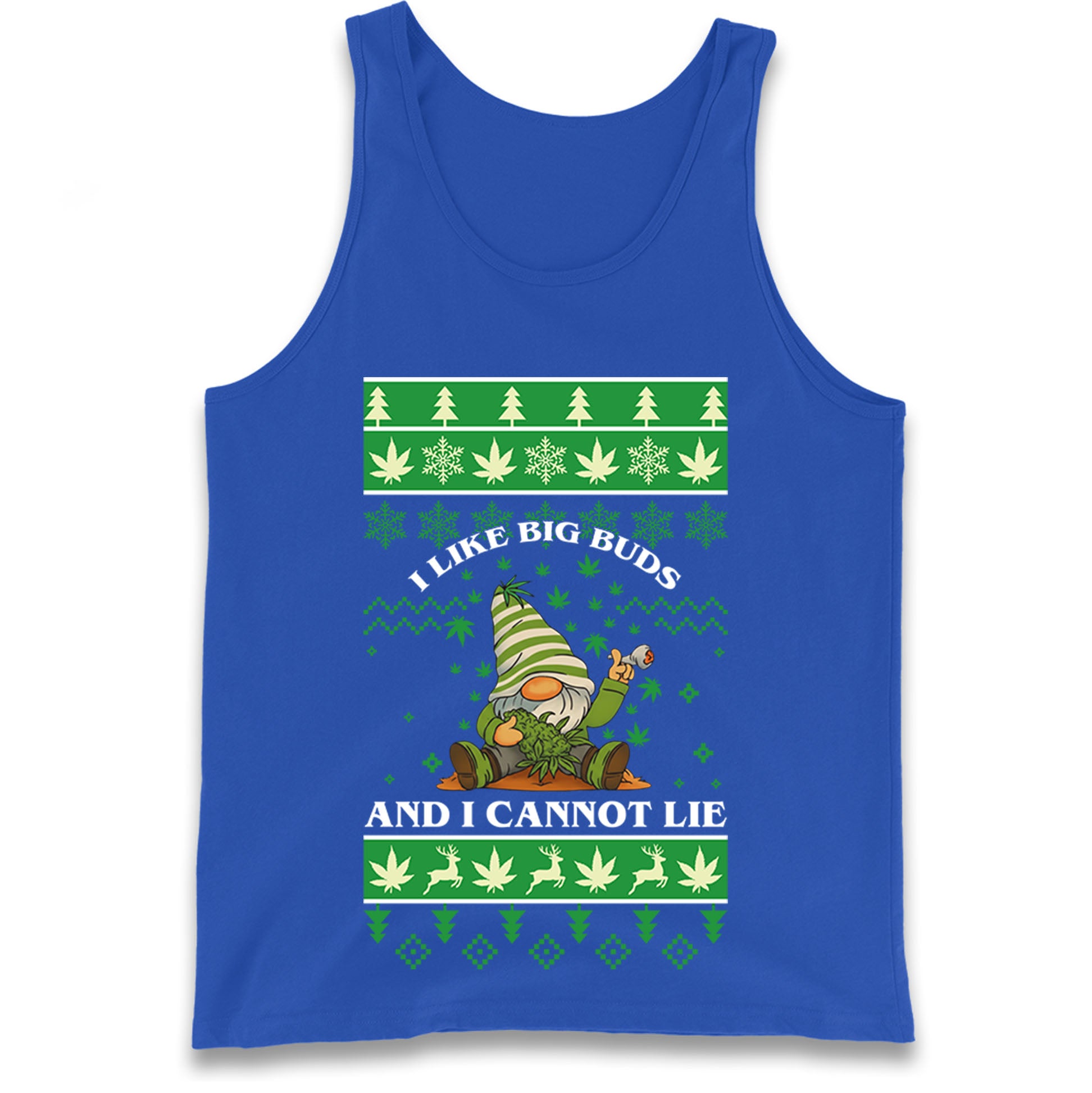Cannabis Christmas Tank Top