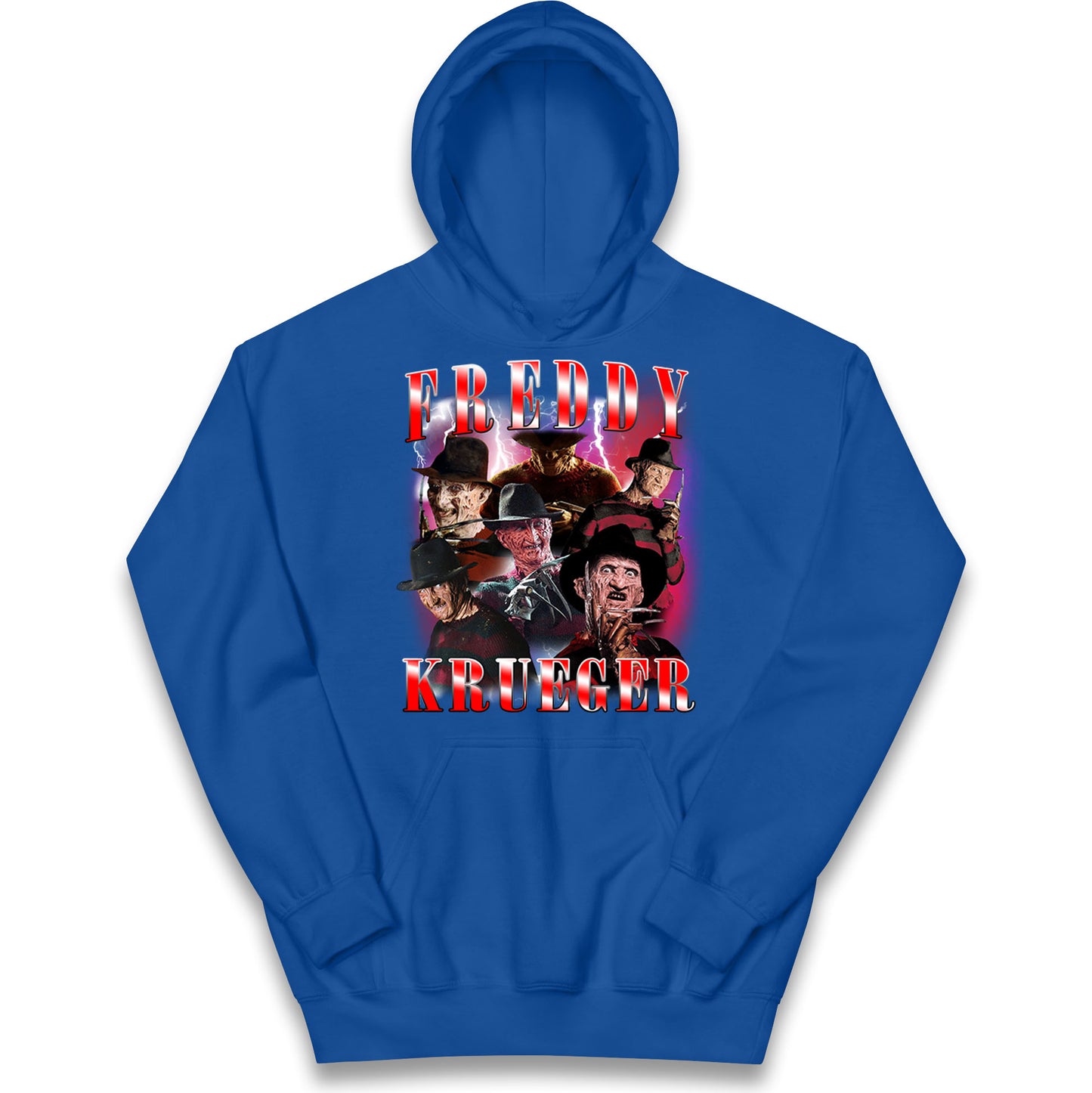 Freddy Krueger Scary Halloween Bootleg Kids Hoodie