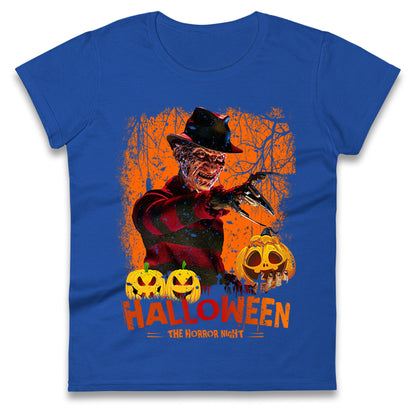 Freddy Krueger Halloween Horror Night Womens t shirts