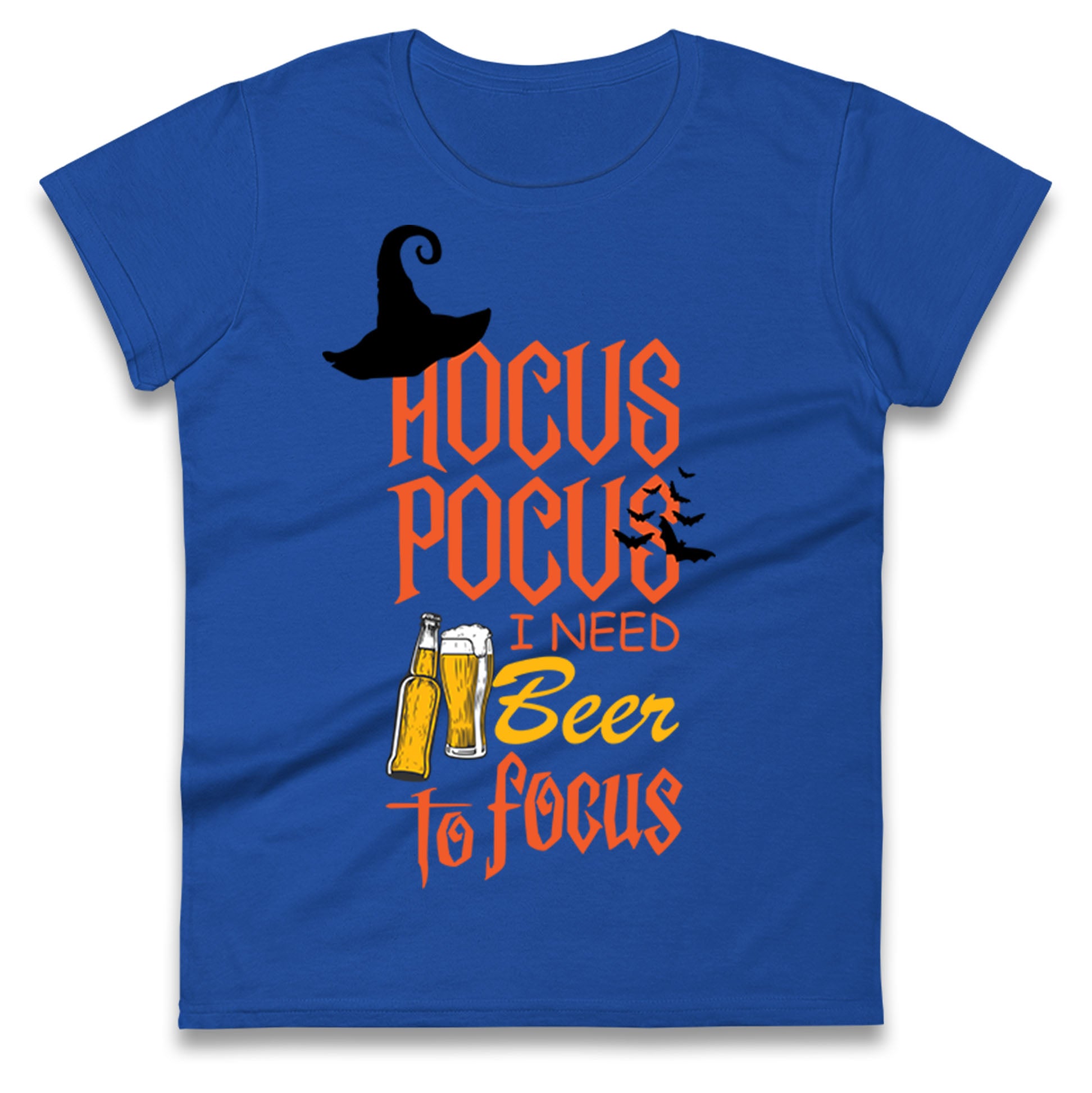 Hocus Pocus I Need Beer To Focus Halloween t shirt
