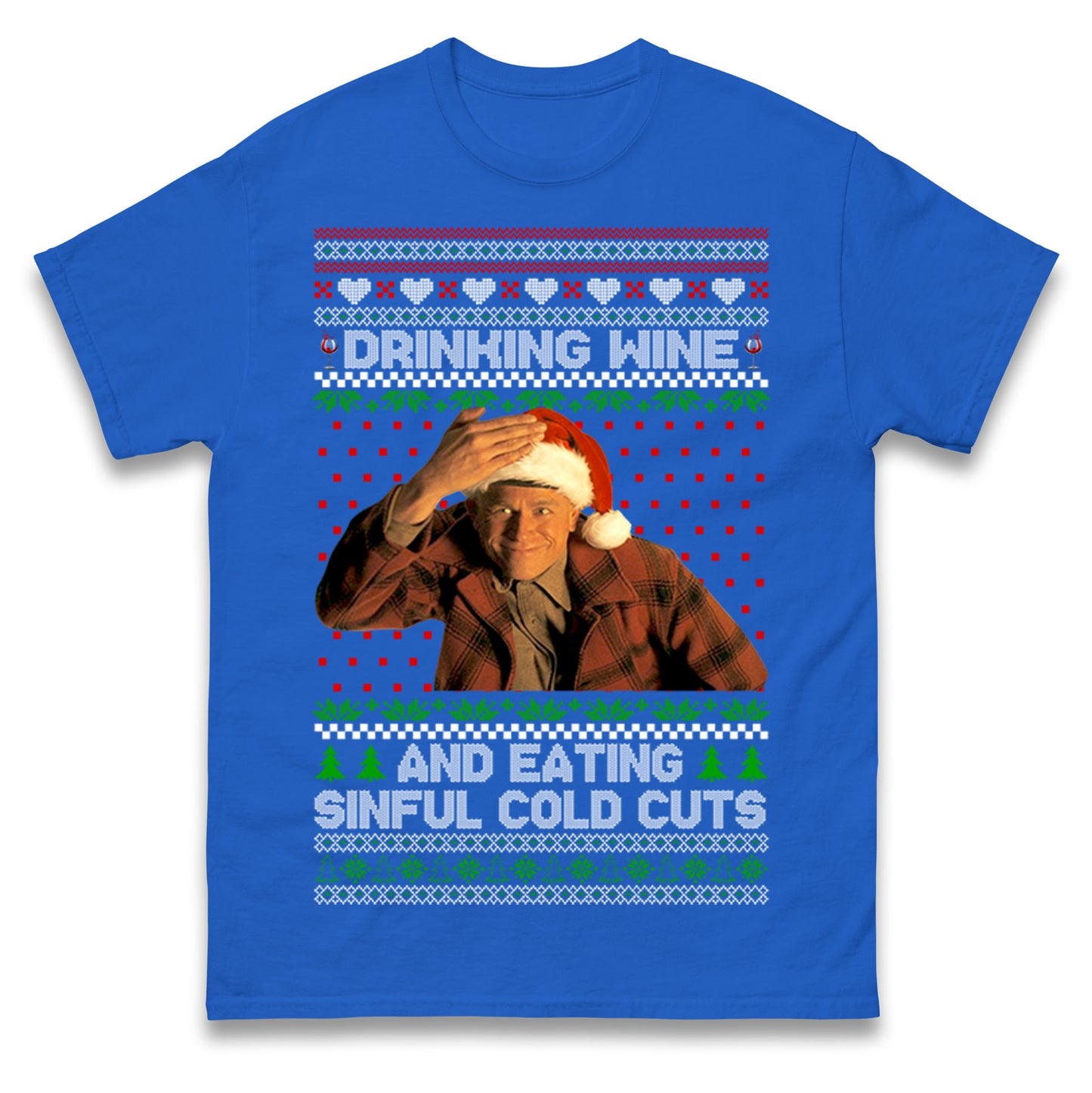 Ed Gein Wine Christmas T Shirt
