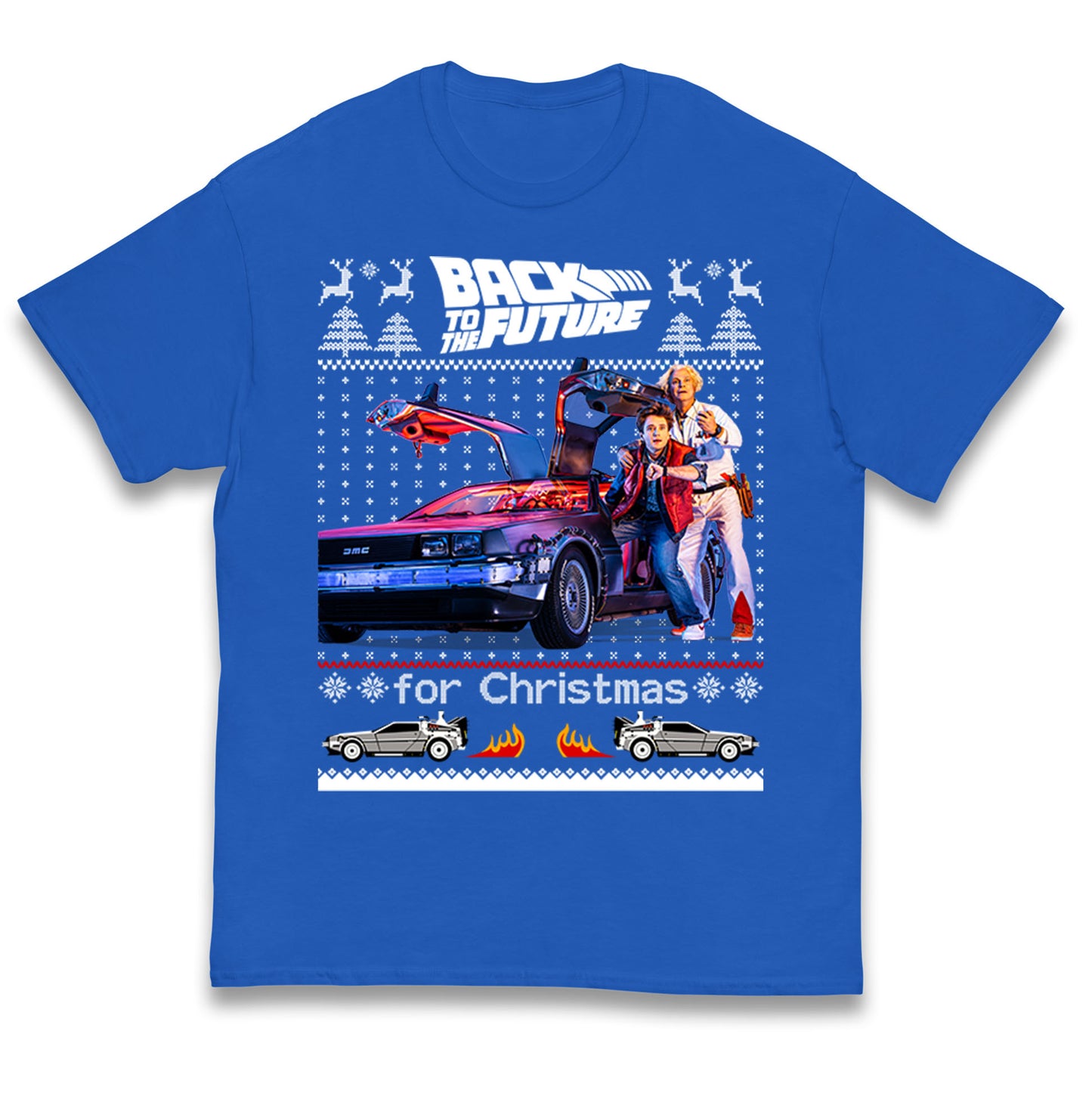 Back To The Future Christmas Kids T Shirt
