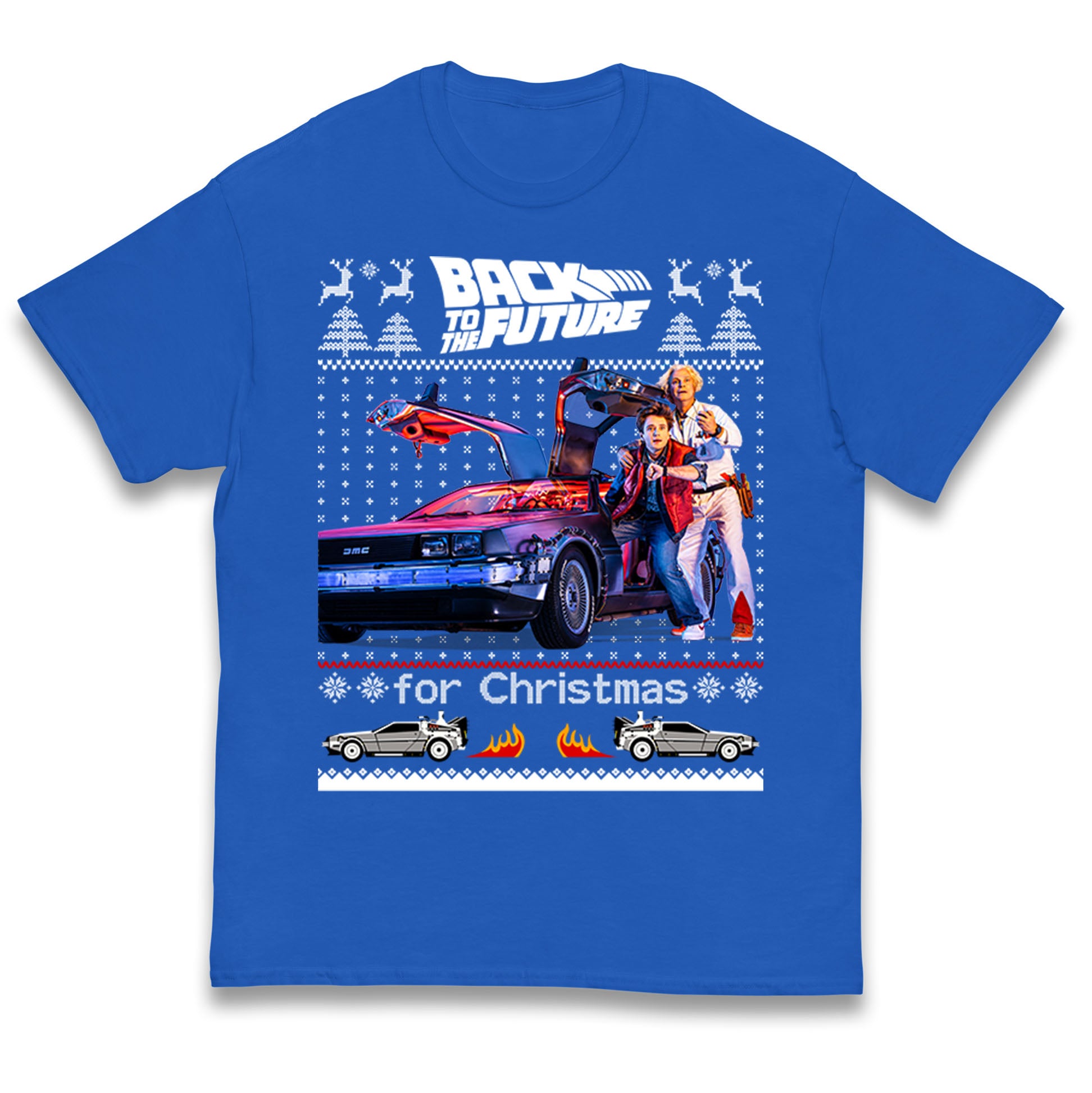 Back To The Future Christmas Kids T Shirt