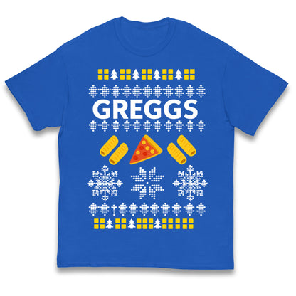 Greggs Christmas Kids T Shirt