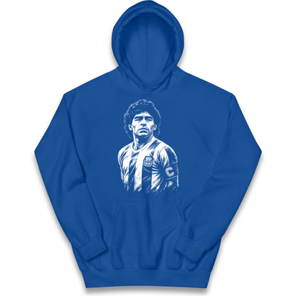 Maradona Argentina Kids Hoodie