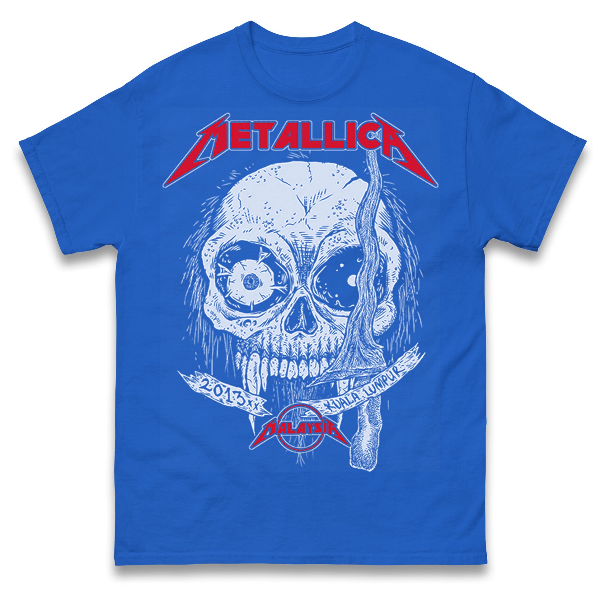 Metallica 2013 Kuala lumpur T Shirt