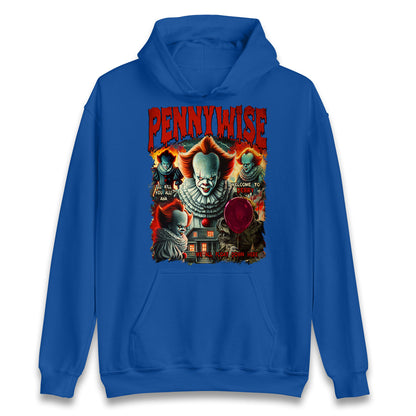 The Clown Pennywise Halloween Bootleg Unisex Hoodie