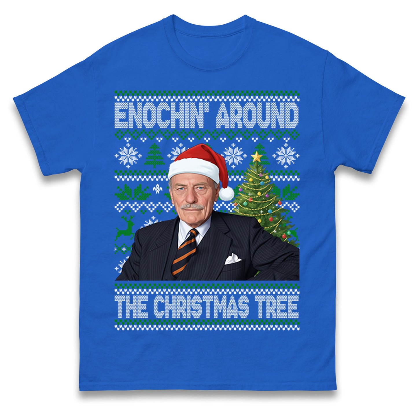 Enoch Powell Enochin Around the Christmas Tree Christmas T Shirt