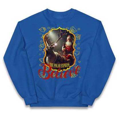 polar express christmas jumper