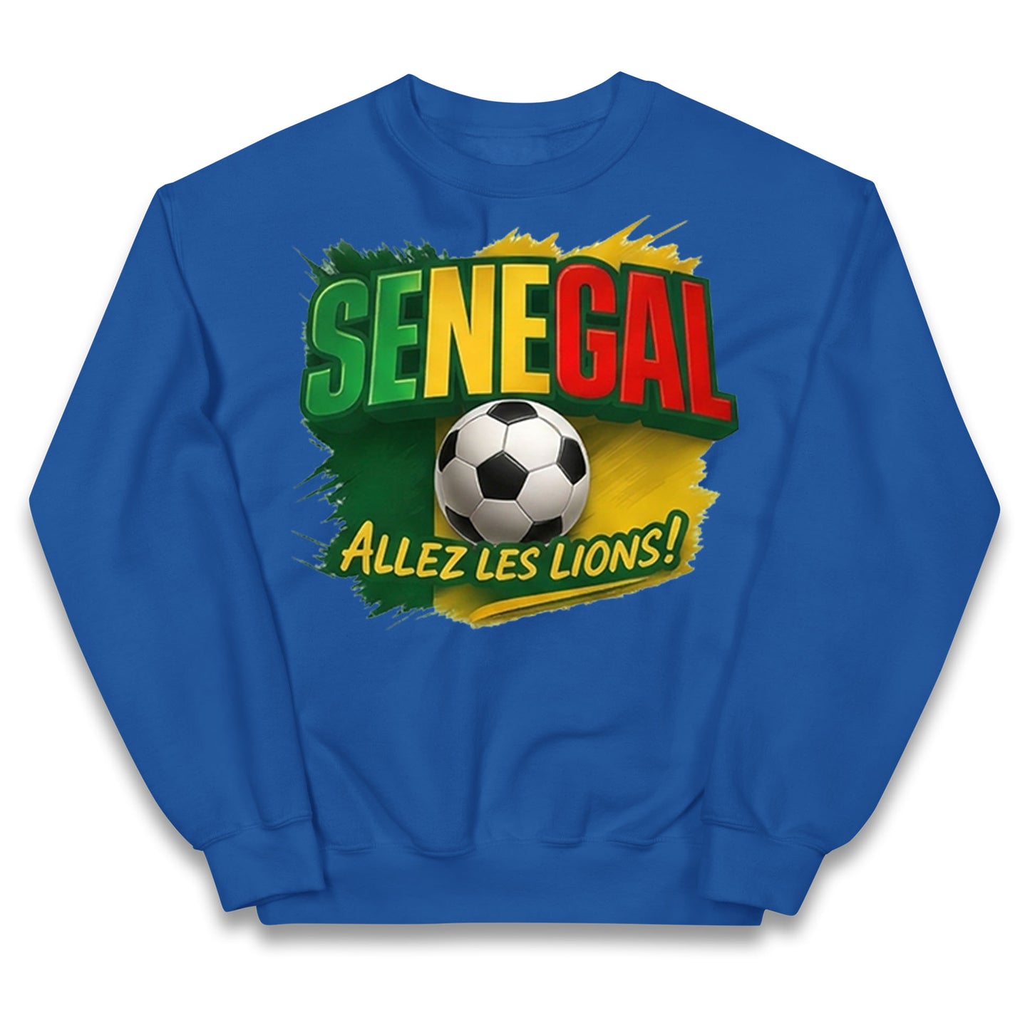 Senegal Retro World Cup Kids Jumper