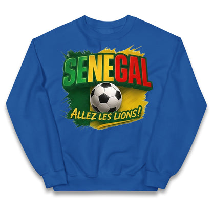 Senegal Retro World Cup Kids Jumper