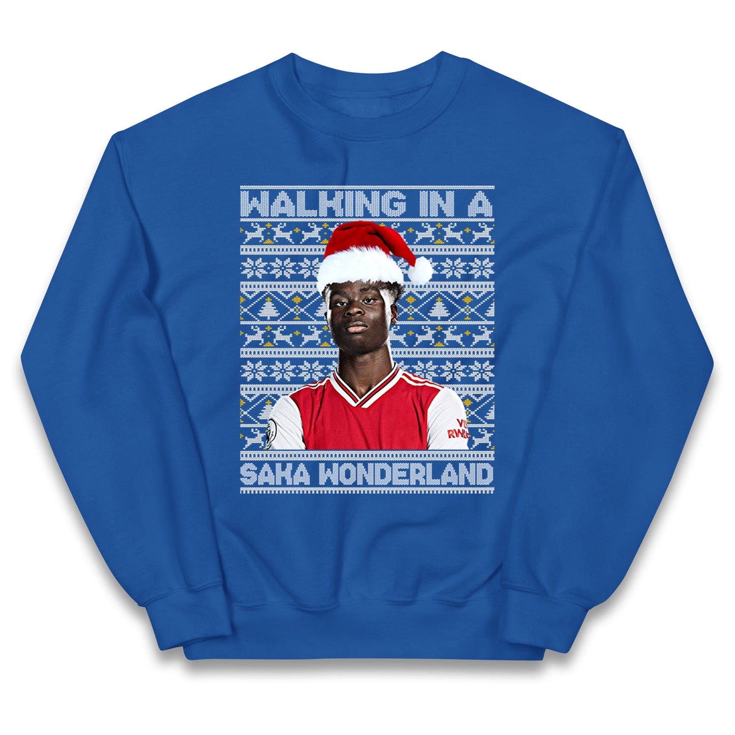 bukayo saka christmas jumper