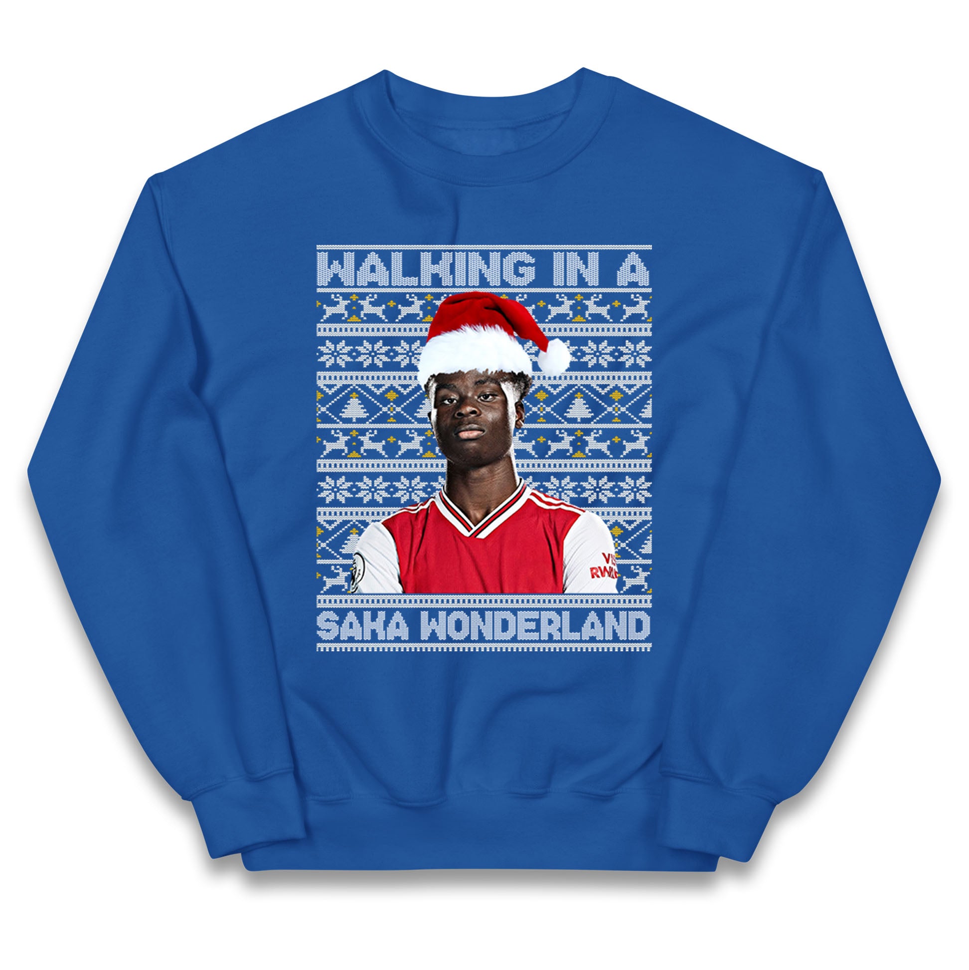 bukayo saka christmas jumper