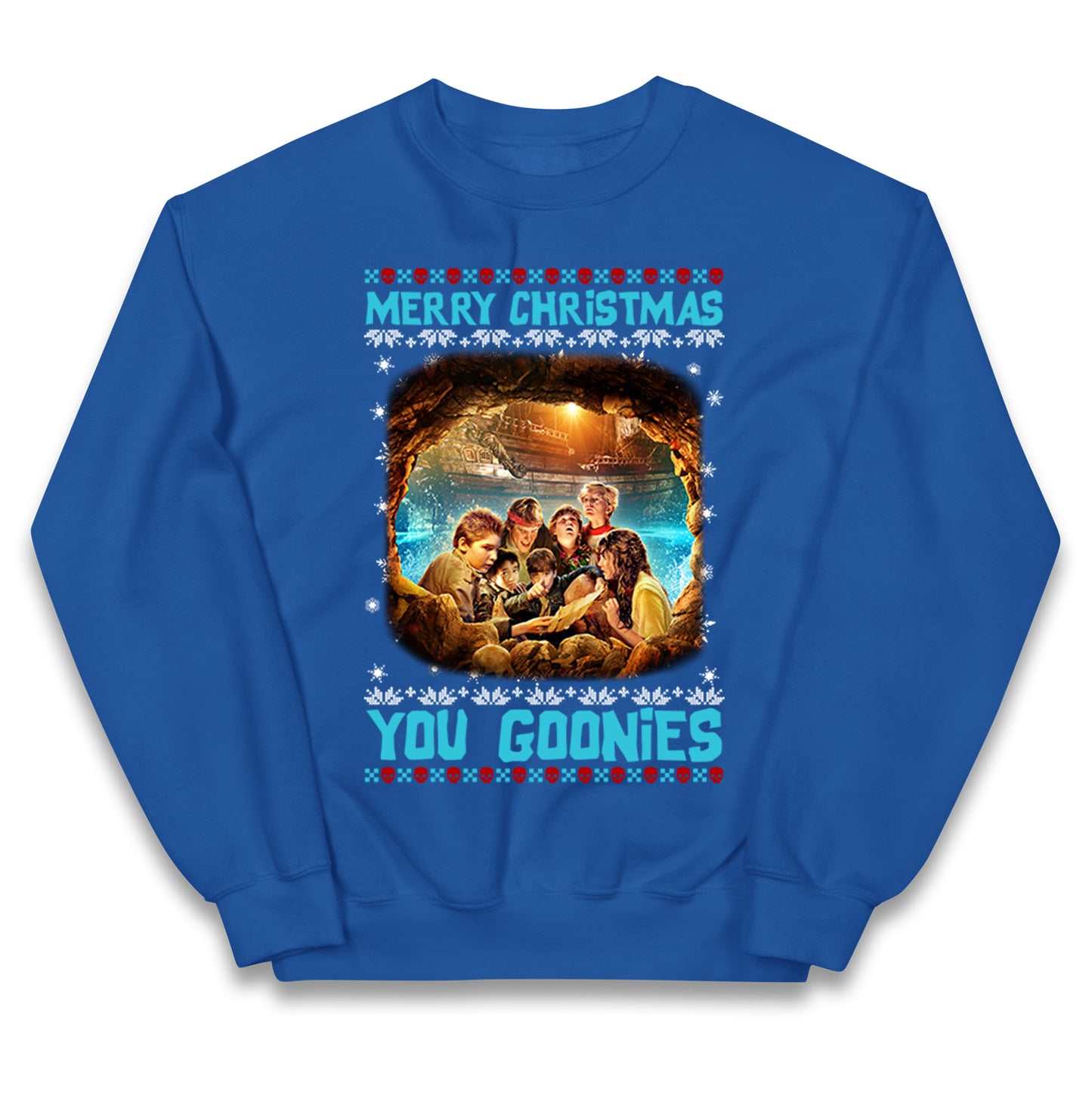 The Goonies Christmas Kids Jumper 