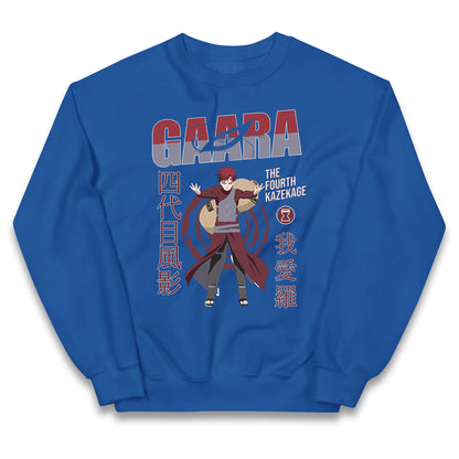 naruto shippuden gaara the fourth kazekage jumper