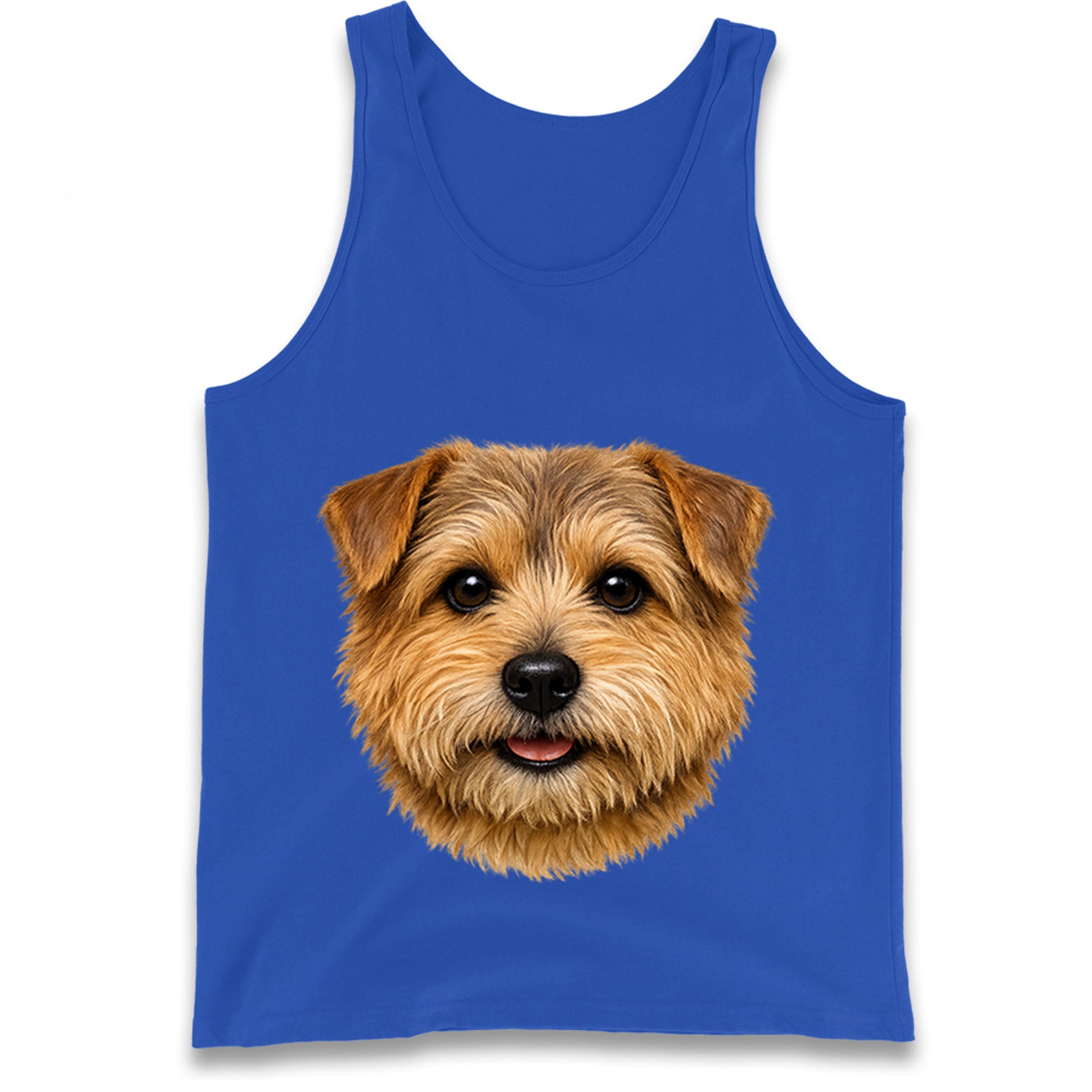 Norfolk Terrier Dog Face Tank Top