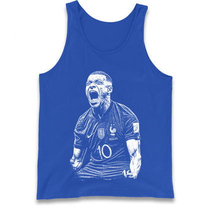 Kylian Mbappe France 10 Tank Top