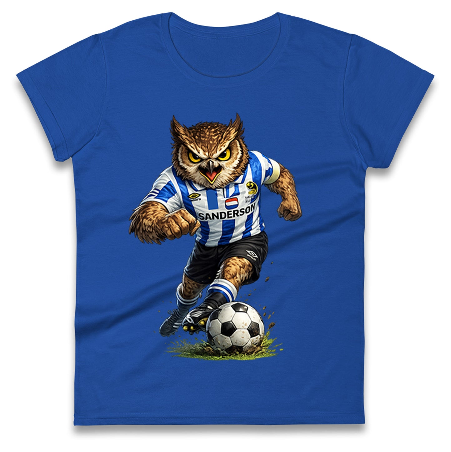 Classic Sheffield Wednesday Football Ladies T Shirt