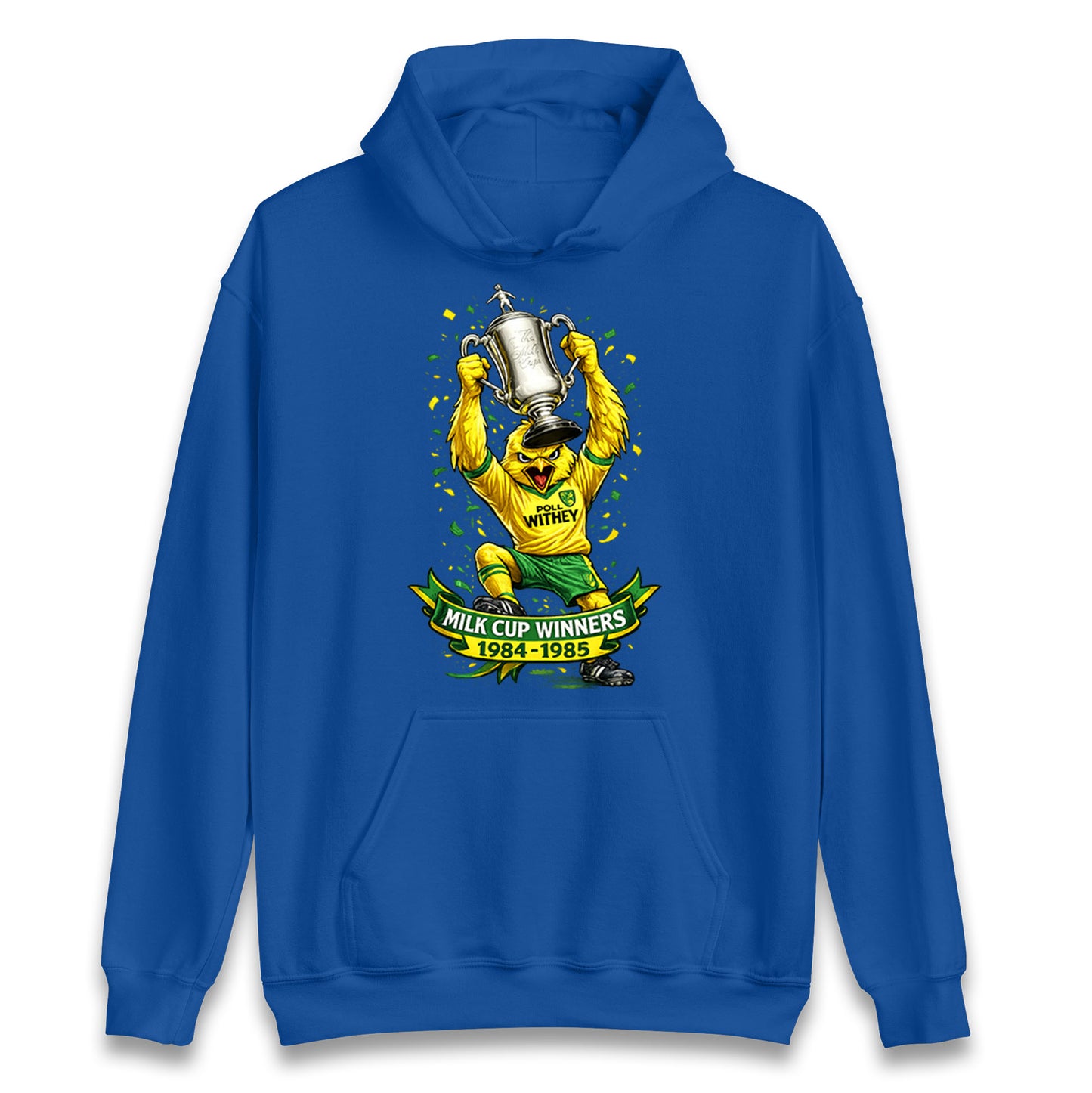 Norwich City Milk Cup Winners Hoodie