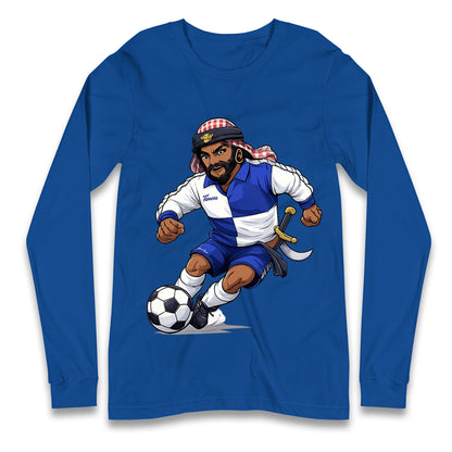 Rovers Retro Football Longsleeve T Shirt 