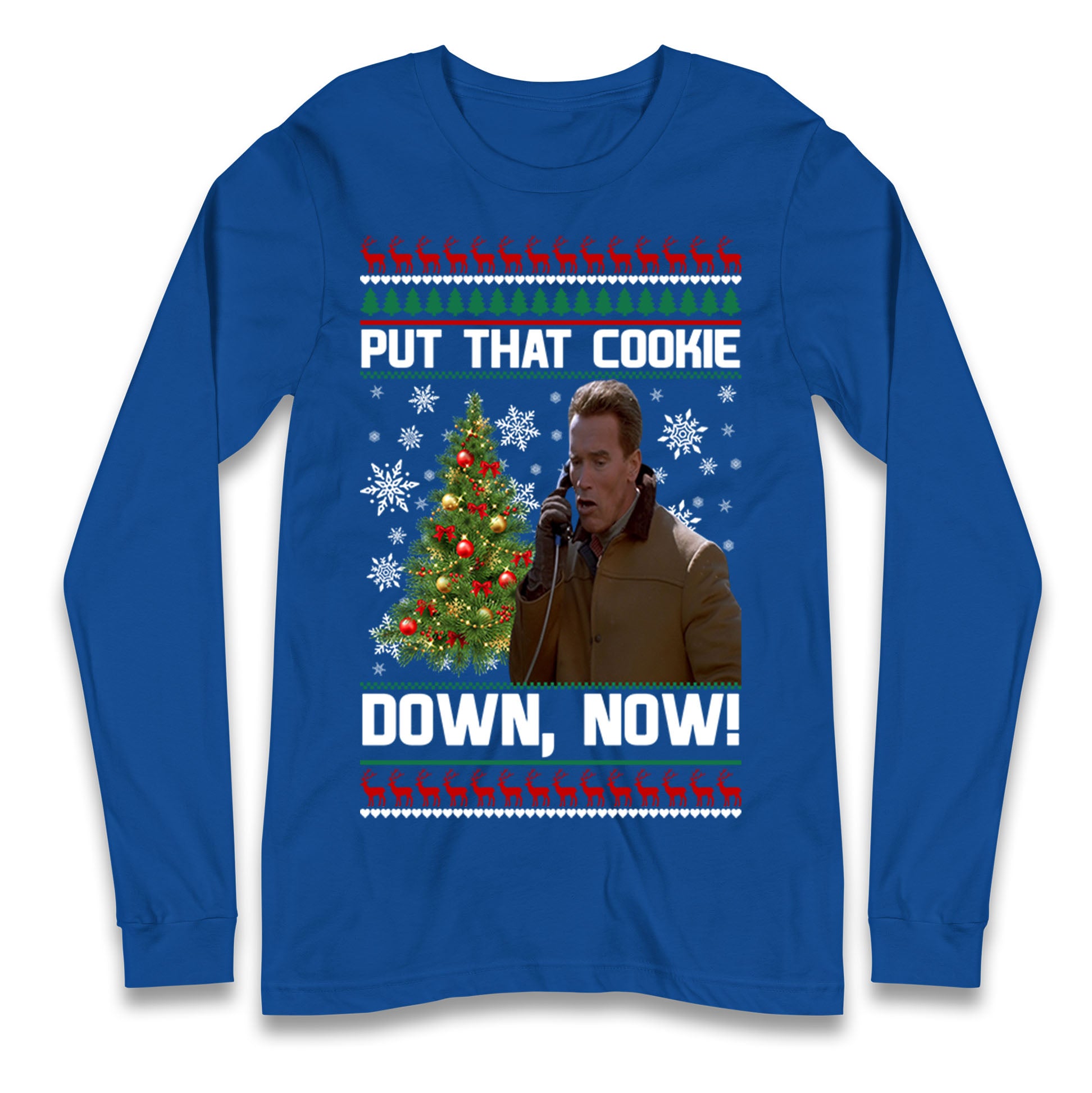 Arnie Christmas Longsleeve T Shirt