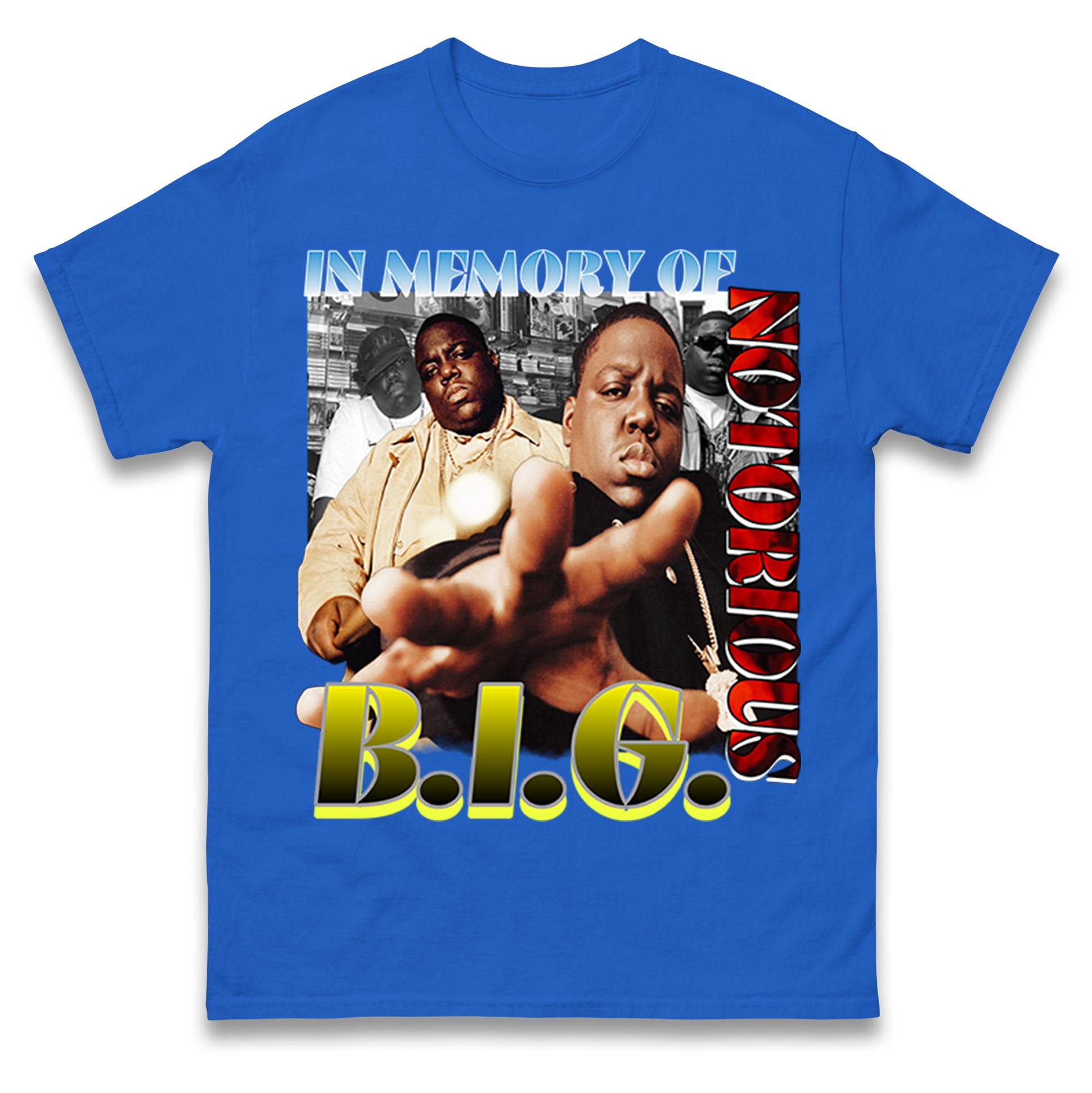 In memory of Notorious B.I.G. T Shirt