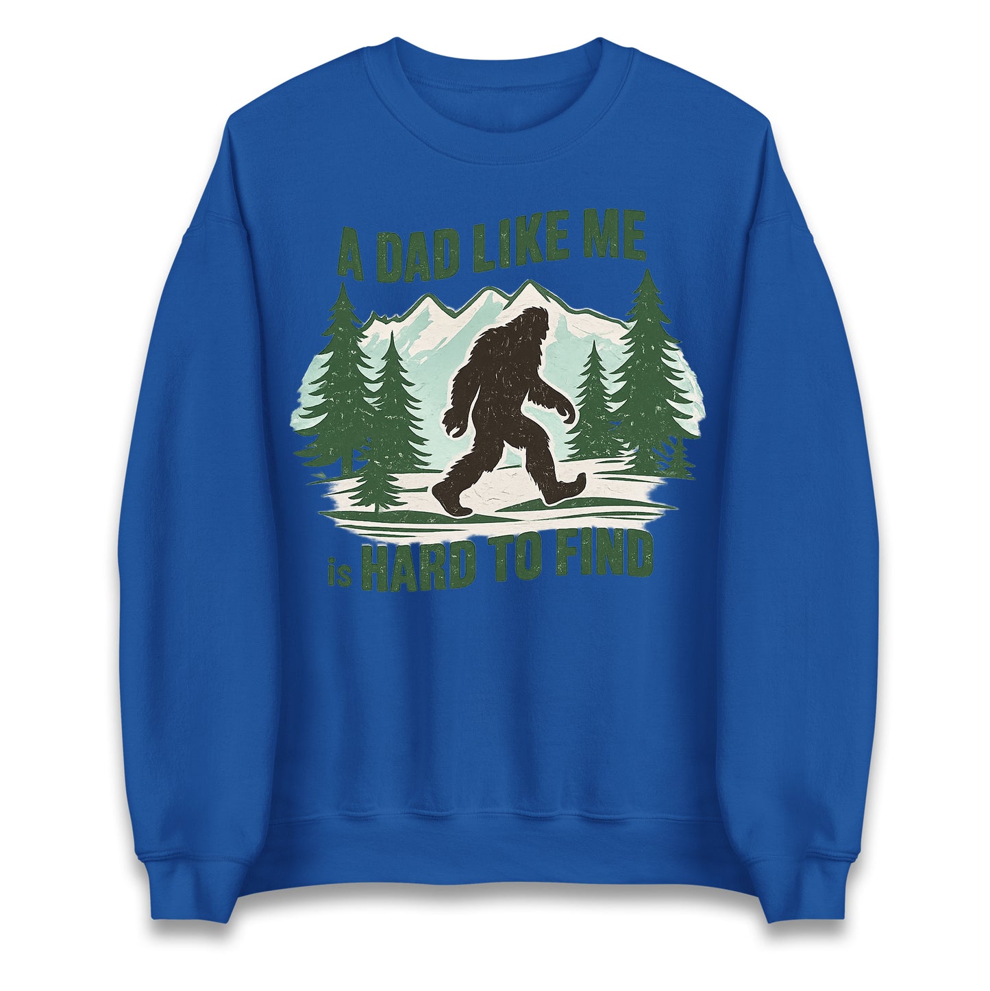 Retro Funny Bigfoot Dad Jumper
