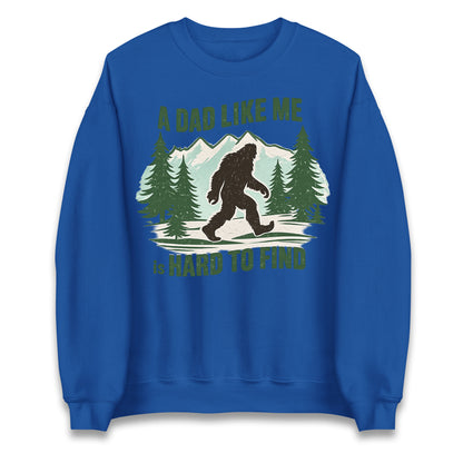 Retro Funny Bigfoot Dad Jumper