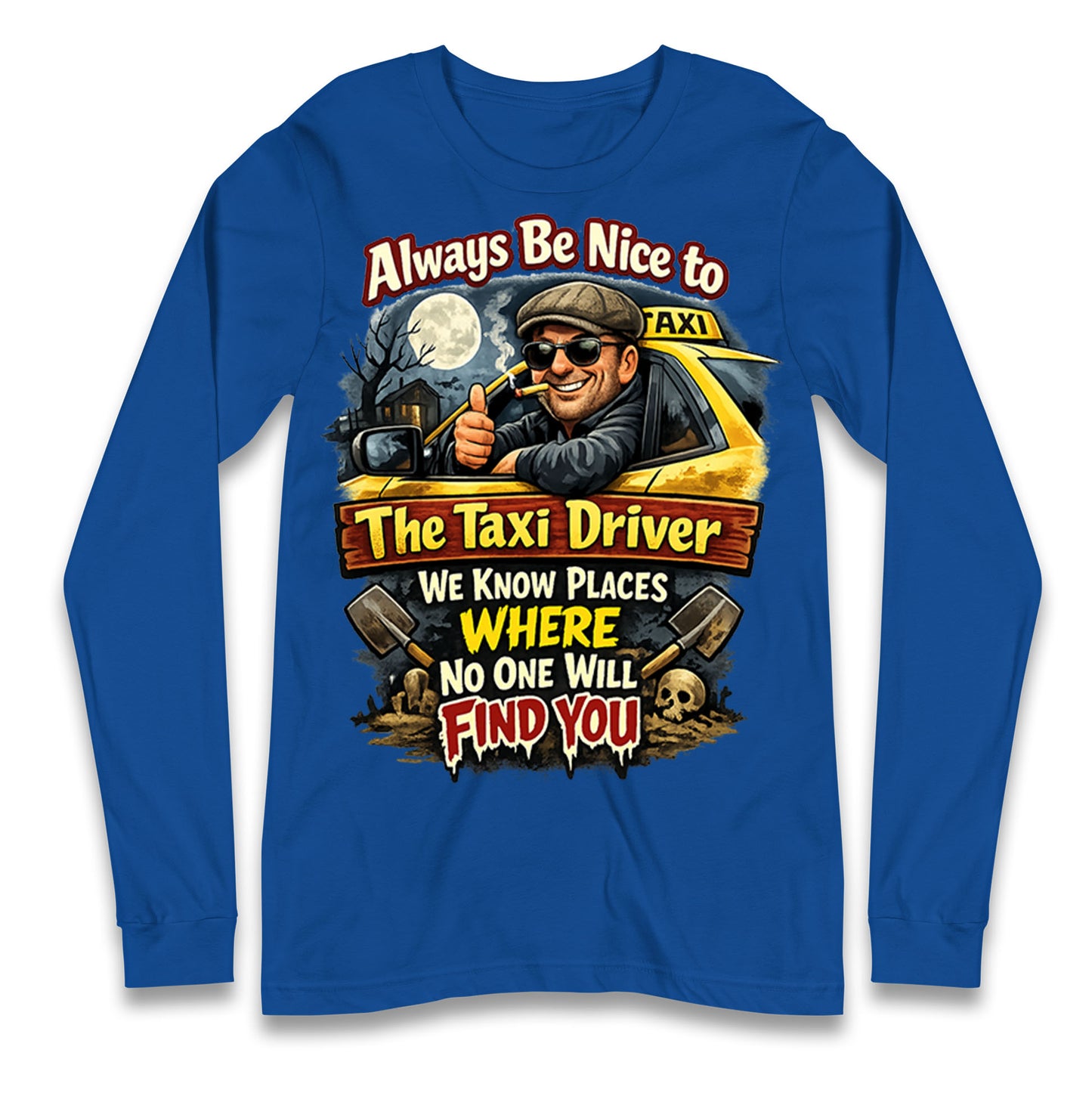 Taxi Driver Longsleeve T Shirt