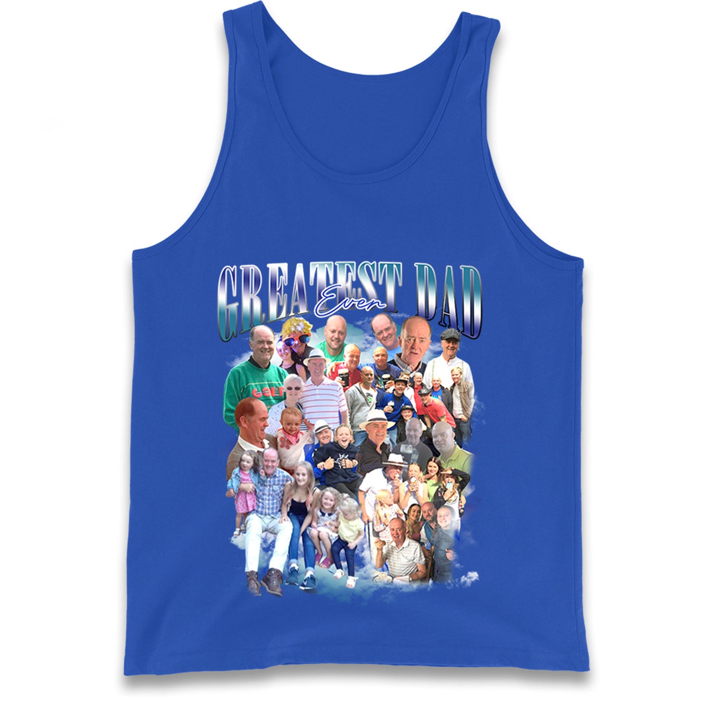 Fathers Day Personalised Tank Top