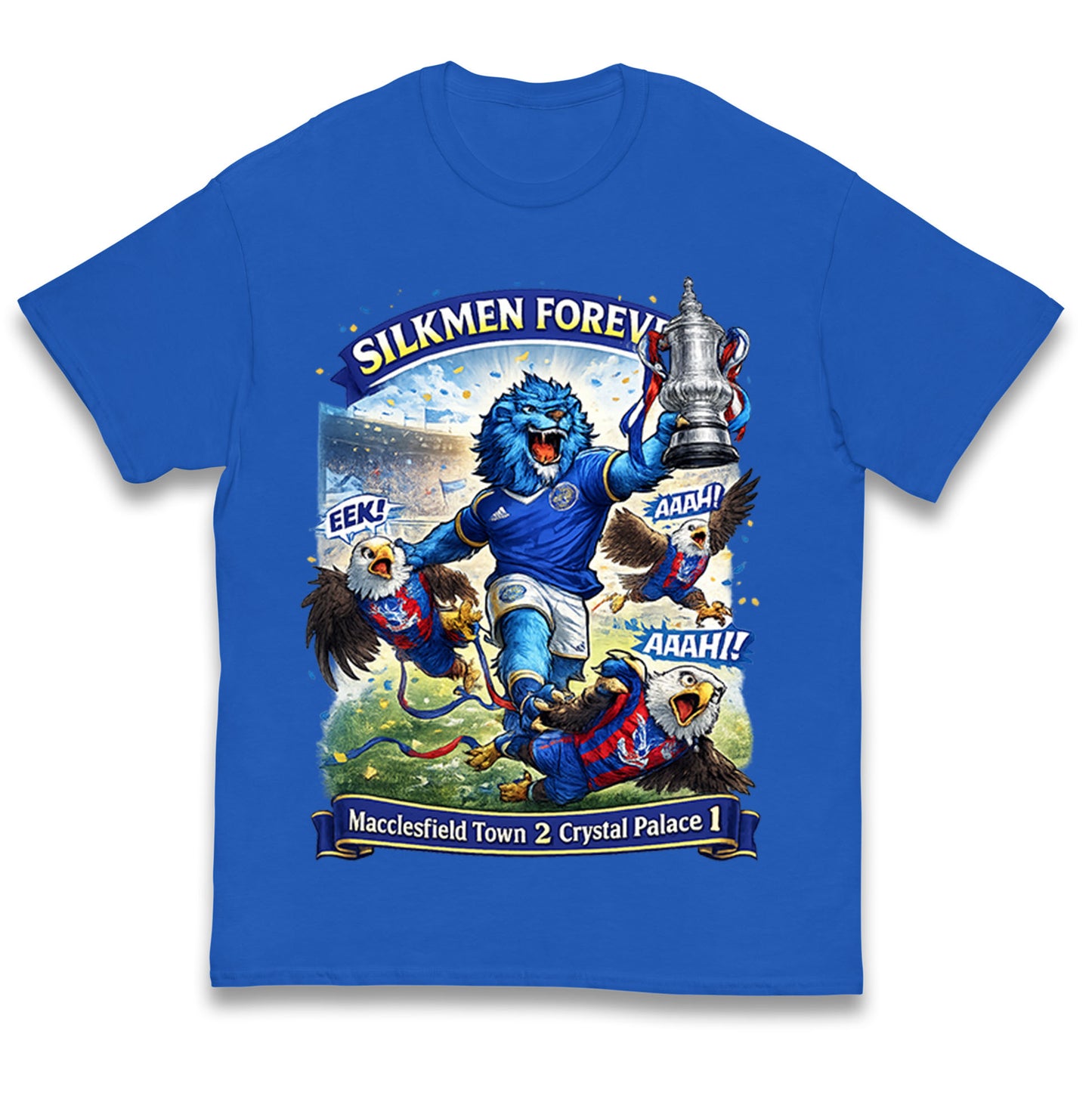 Macclesfield Town 2 Crystal Palace 1 FA Cup Kids T Shirt 