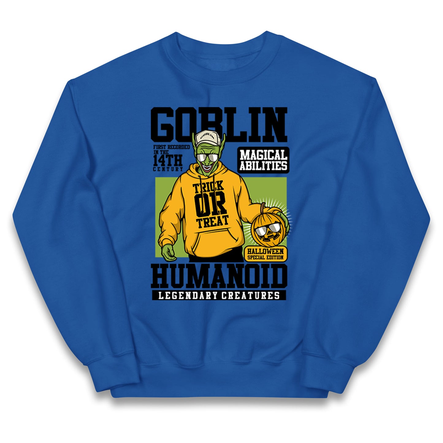 Goblin Trick Or Treat Kids Jumper