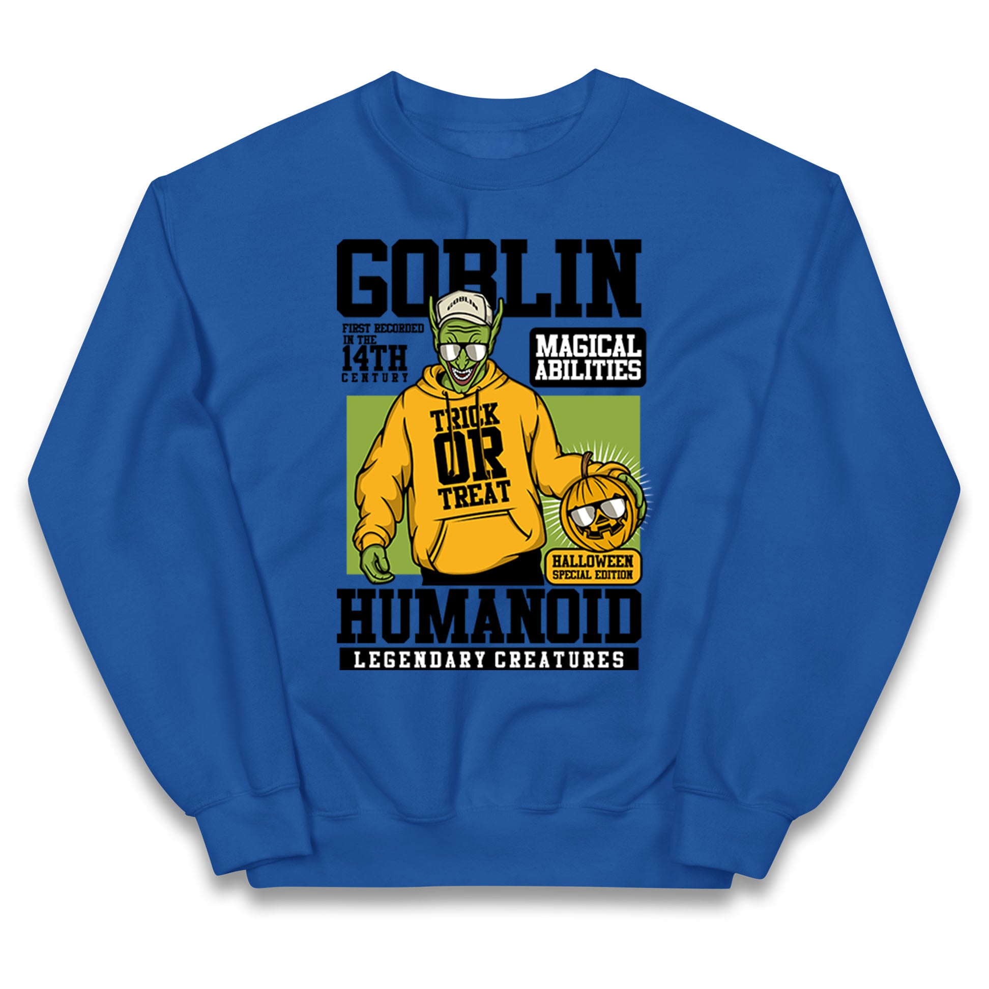 Goblin Trick Or Treat Kids Jumper