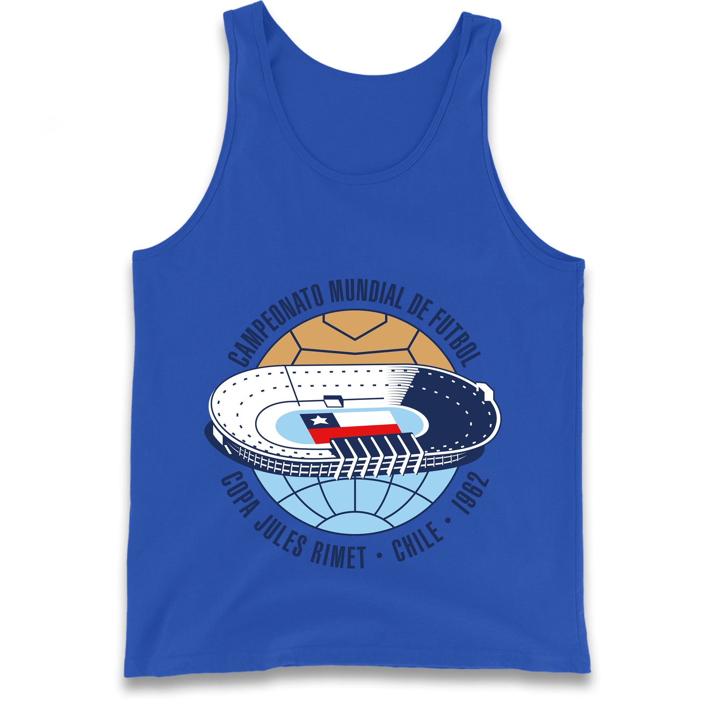 Chile 1962 Retro World Cup Tank Top
