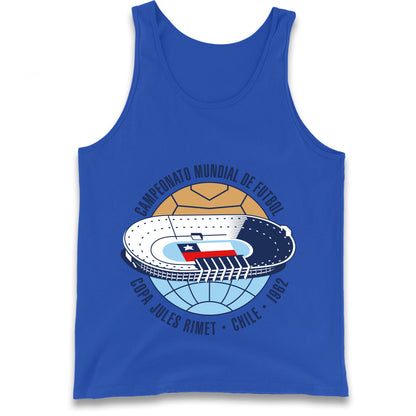 Chile 1962 Retro World Cup Tank Top