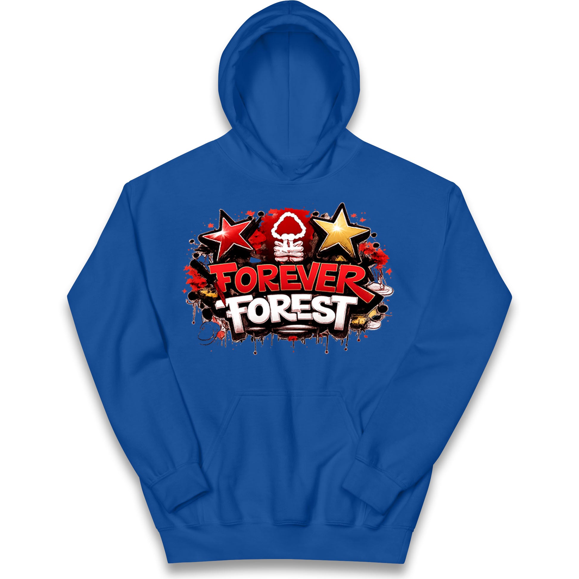 Forever Forest Football Kids Hoodie
