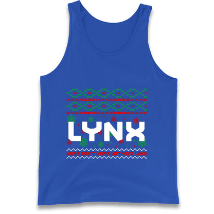 Lynx Christmas Tank Top