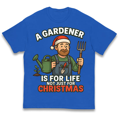 Gardener Christmas Kids T Shirt