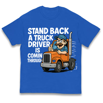 Truck Driver Kids T Shirt 