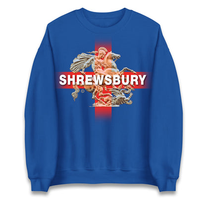 Shrewsbury St George & The Dragon Unisex Sweatshirt