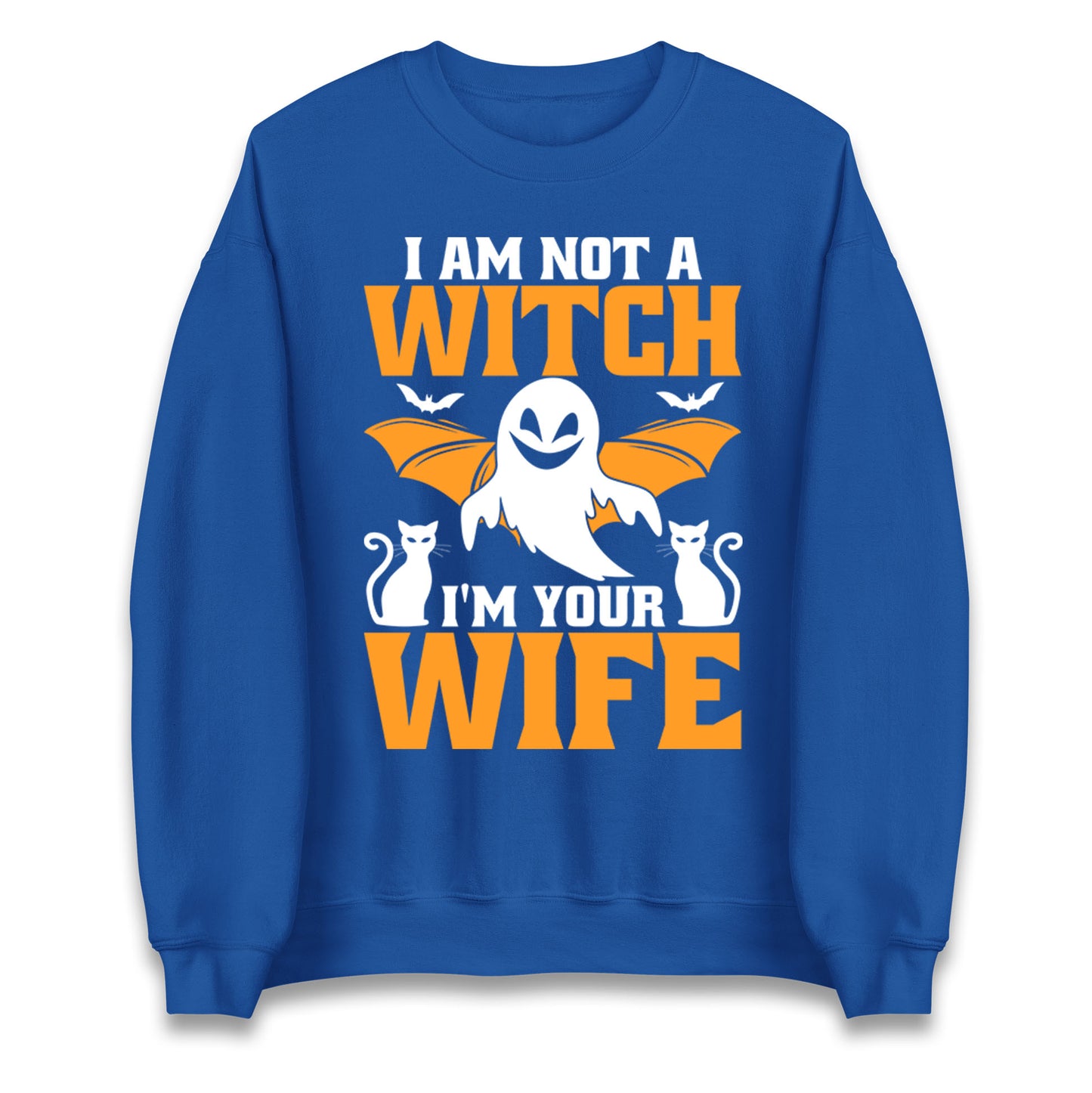 Im Not A Witch Im Your Wife Halloween Sweatshirt
