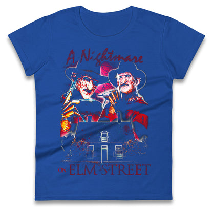 Freddy Krueger Movie Ladies T Shirt 