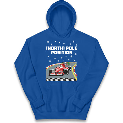 North Pole Christmas Kids Hoodie 