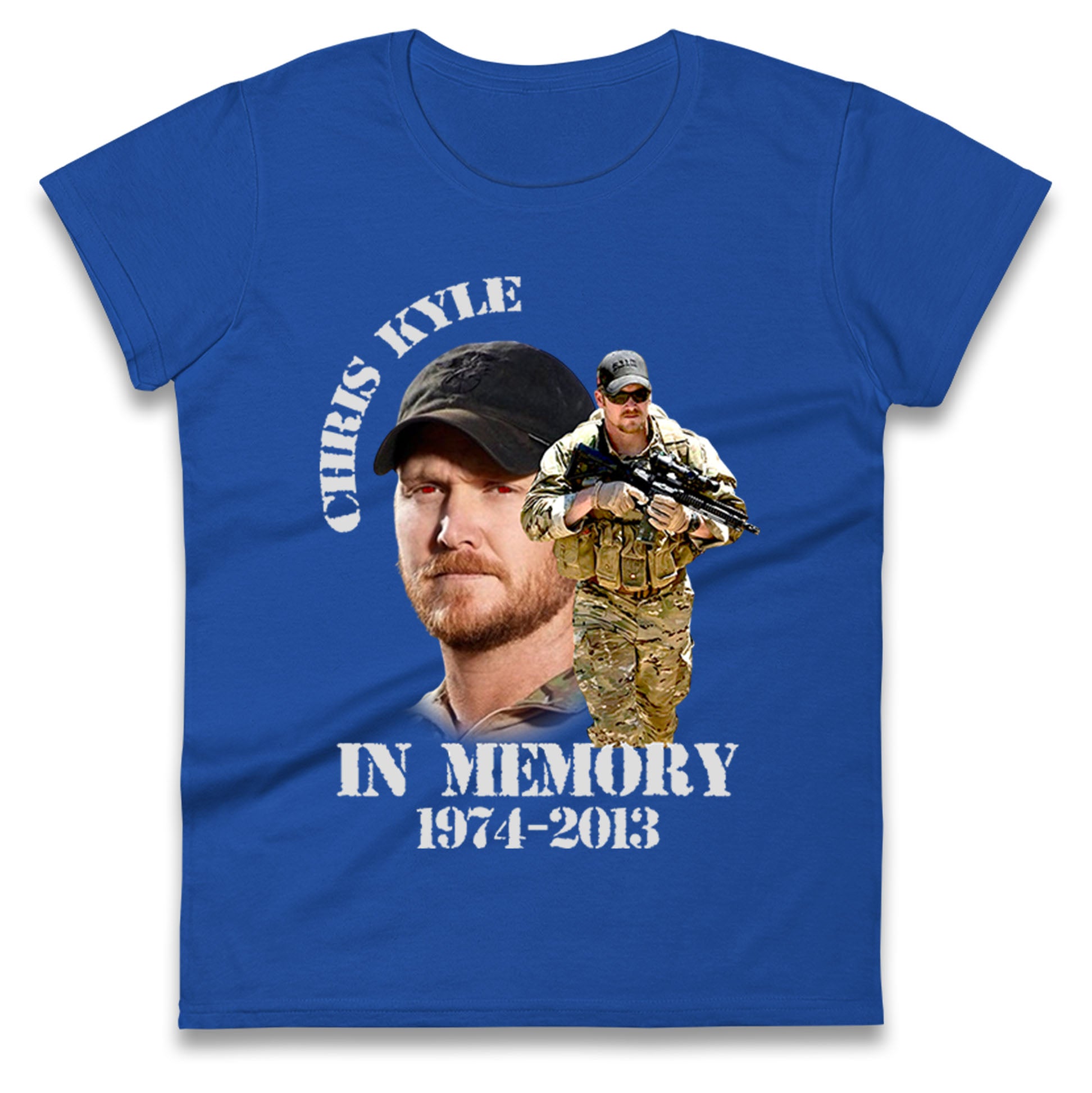 Chris Kyle Memorial Ladies T Shirt