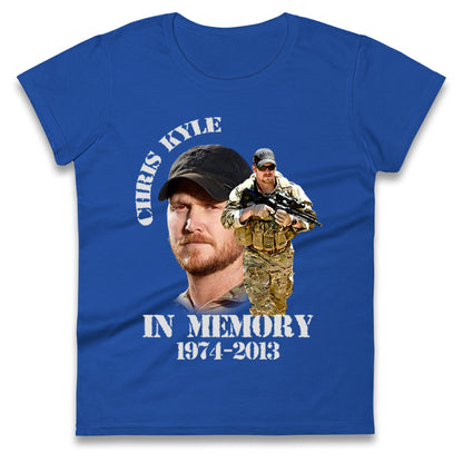 Chris Kyle Memorial Ladies T Shirt