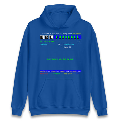 Portsmouth FA Cup Winners 2008 Hoodie 