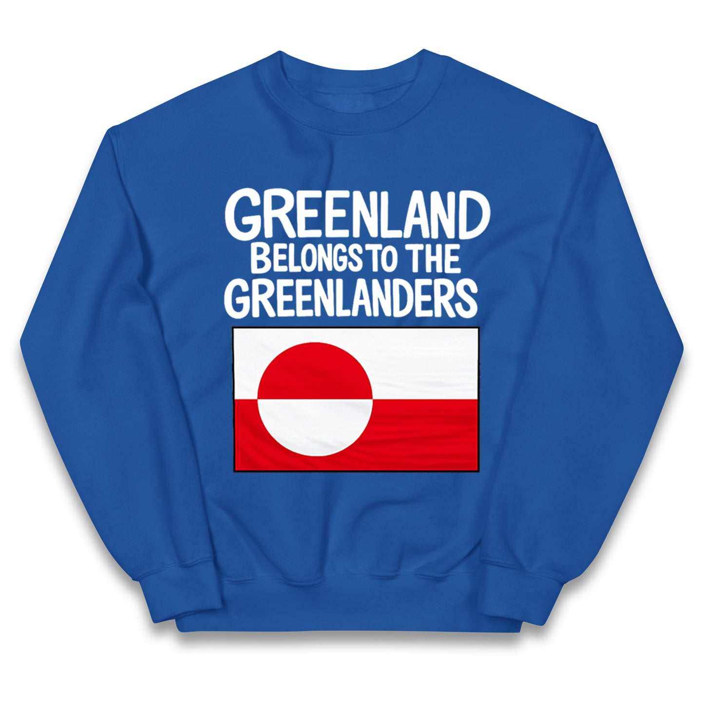 Greenland Belongs To The Greenlanders Kids Jumper