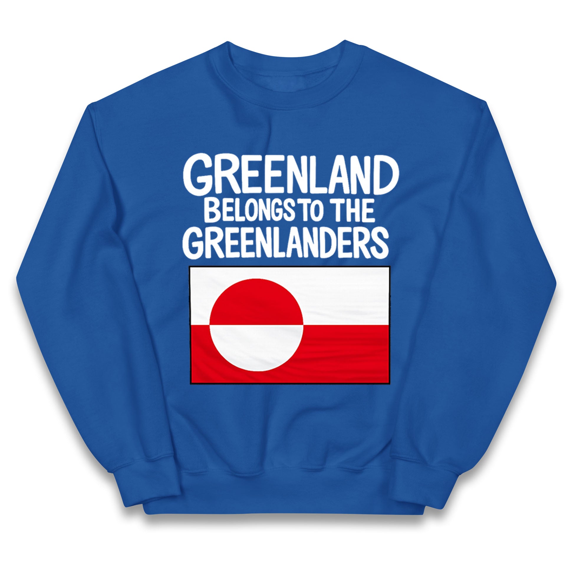 Greenland Belongs To The Greenlanders Kids Jumper