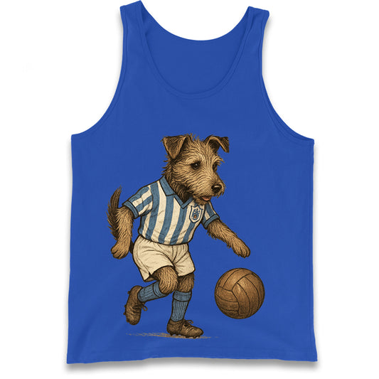 Retro Huddersfield Town Christmas Tank Top