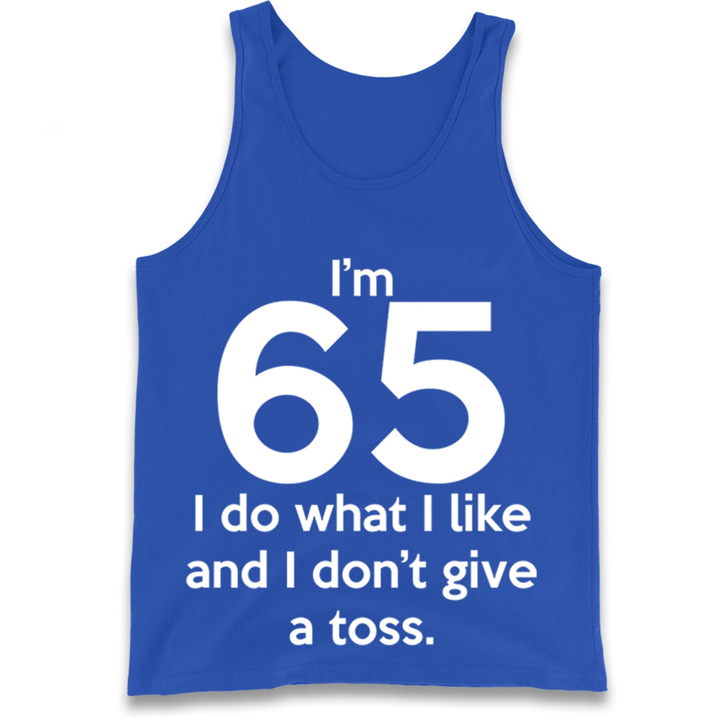 65th Birthday Tank Top 
